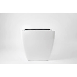 Supremo Gefäß QU 70/h68, lackiert in RAL 9010 HS