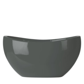 Ovation Schale 50x23/h25, lackiert in RAL 7043 verkehrsgrau B MA