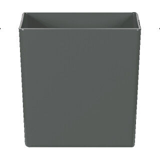 Rise QU 50x50/50 strukturlackiert in RAL reinweiß 9010