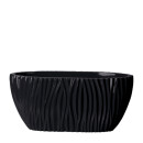 Fjord Oval 45x19/H21, lackiert in RAL 9005 schwarz HS