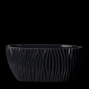 Fjord Oval 45x19/H21, lackiert in anthrazit metallic Matt